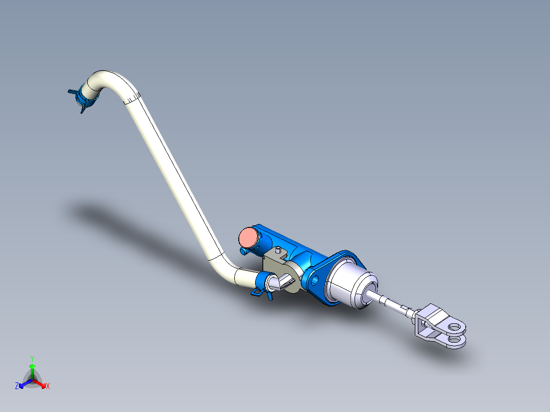 离合器泵模块3D模型
