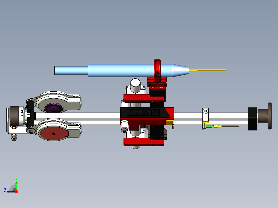 马头平衡力臂三维UG模型=605713=30右视图