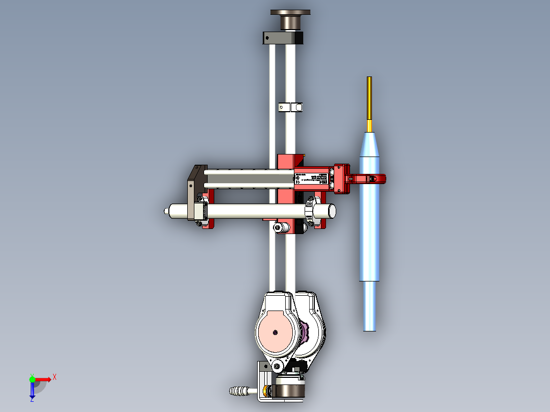 马头平衡力臂三维UG模型=605713=30俯视图