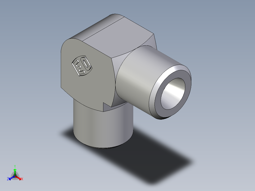 卡套式工业通用硬管接头EO_Union_elbow_W06SCFX
