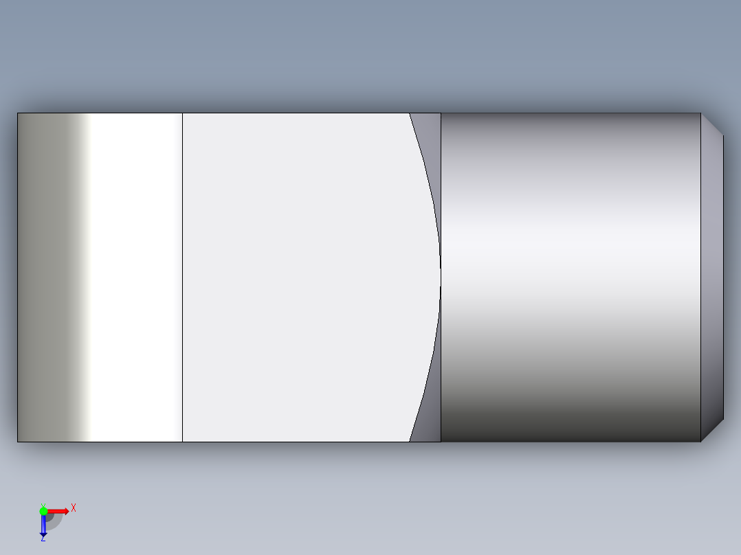 卡套式工业通用硬管接头EO_Union_elbow_W06SCFX俯视图