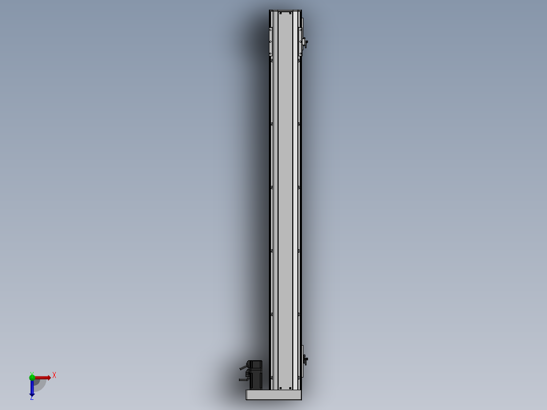 精密模组MY100-T10-1000L-BR-P10B-C4-C俯视图