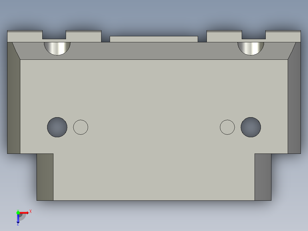 普通气爪PH15-40S俯视图