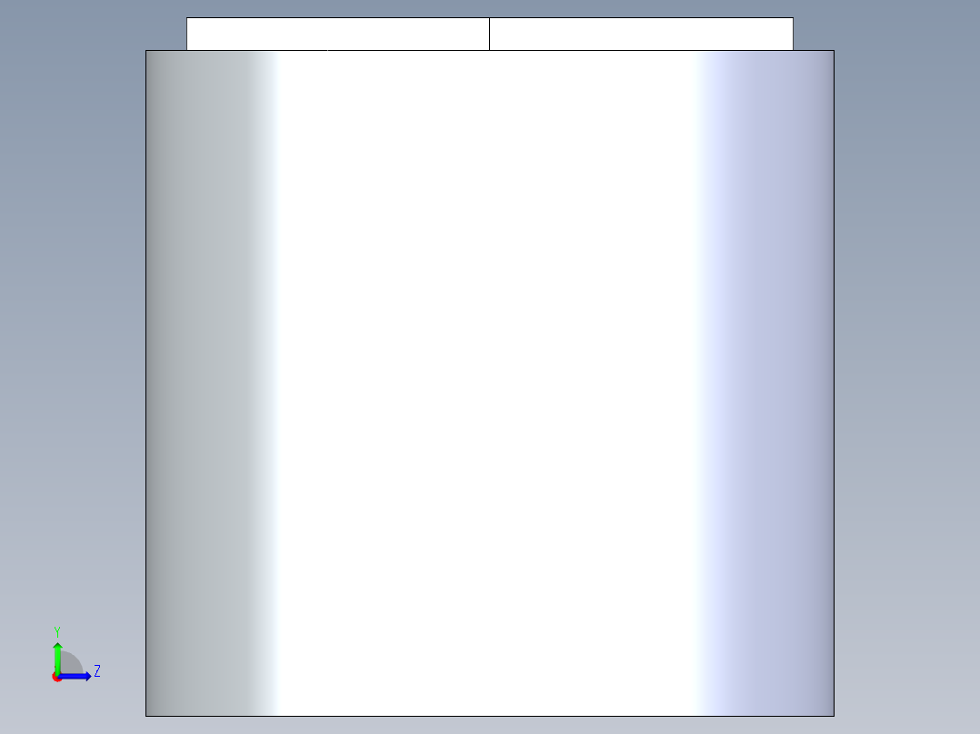 CPVC管件11A-Sch80_ReducerCoupling_SxS_9829-339FB_3in x 2.5in左视图