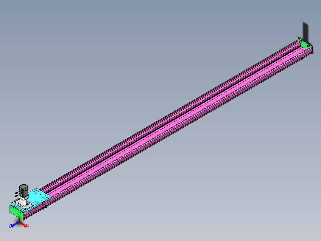 东锦齿条传动DH210G-L167-S3850-BU-减速机+P750W