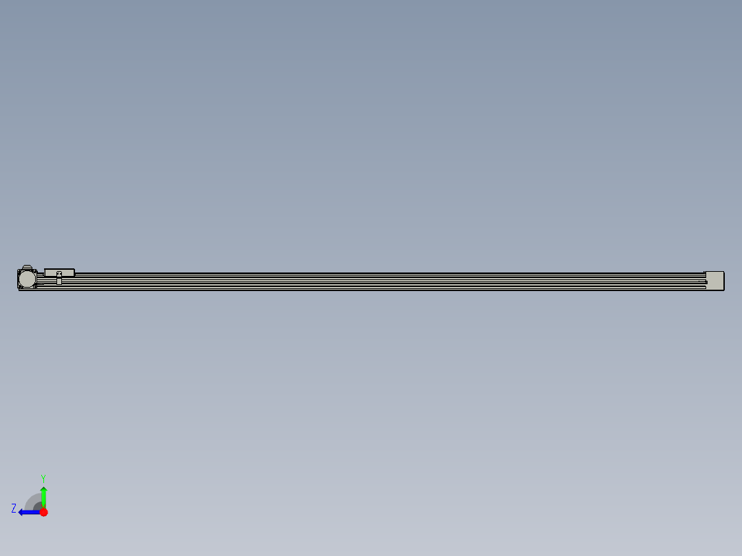 威洛博直线电机模组EB4-L80-S1850-L-57-MS3右视图