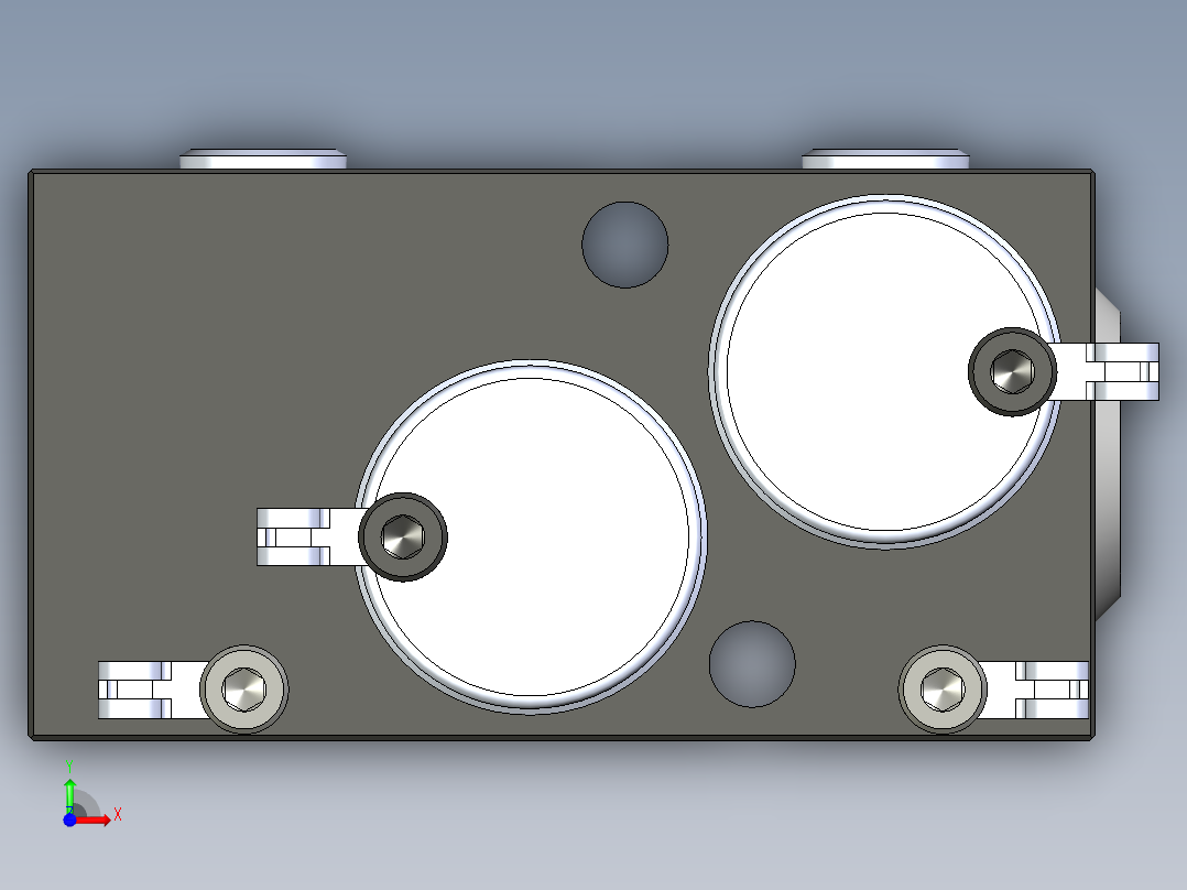 KOSMEKBEQ02□0-0GA多系列多零件图纸模型多系列多零件图纸模型前视图