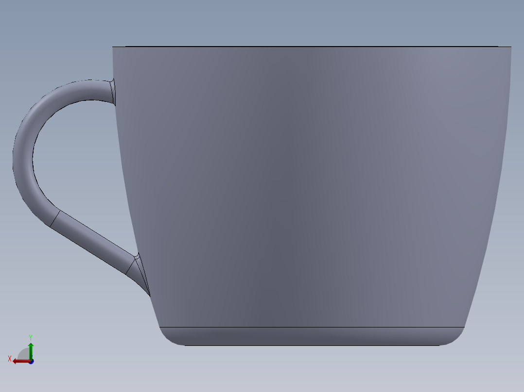 机械零件图14后视图