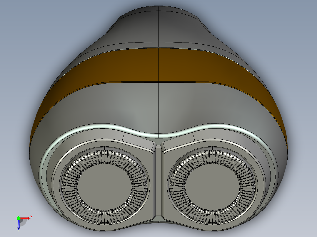 PRO_E飞利浦剃须刀HQ912==67751==5俯视图