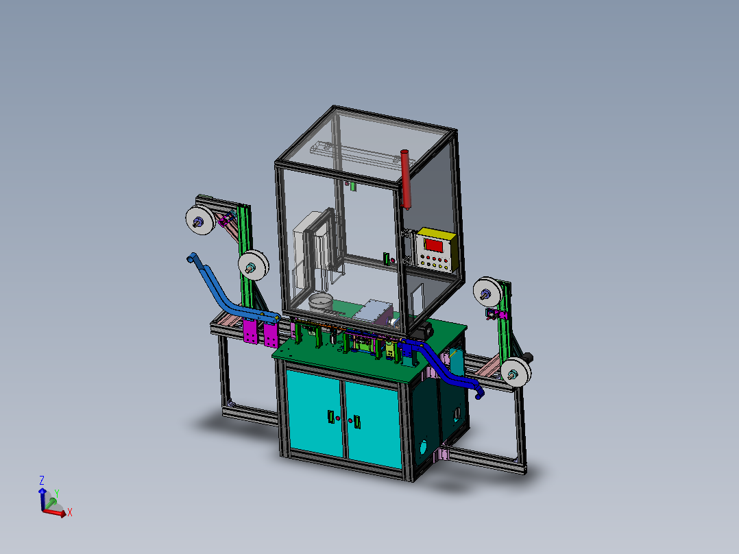 凸轮压入裁切机