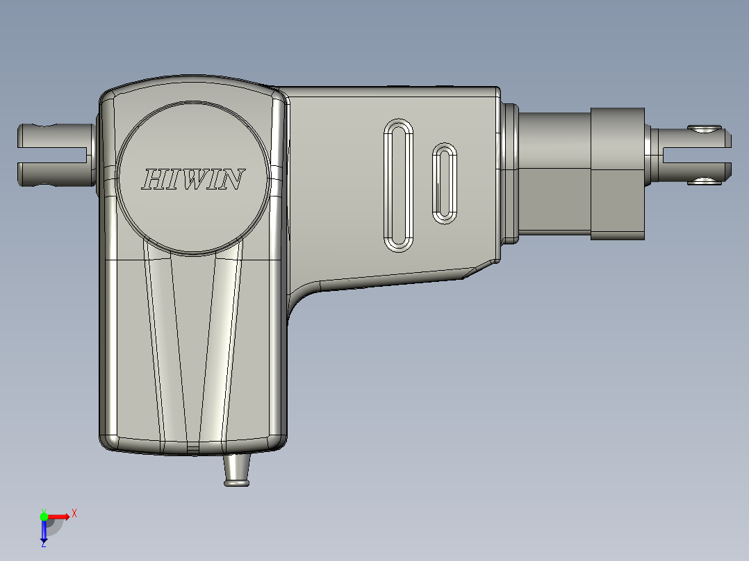 上银线性制动器LAN1_STEP俯视图