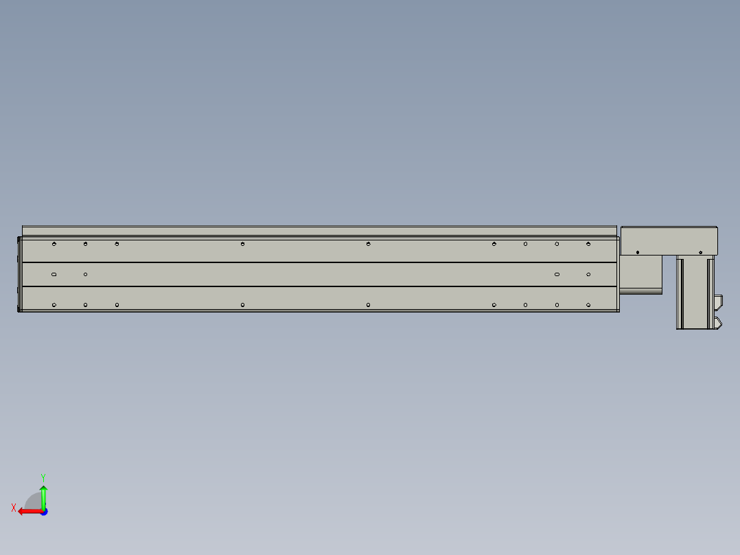 威洛博VBF12-S700-BR后视图