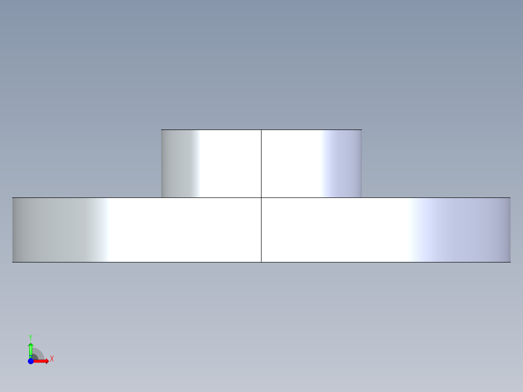 CPVC管件24-Sch80_Flange One-Piece_FPT_9852-010_1in前视图