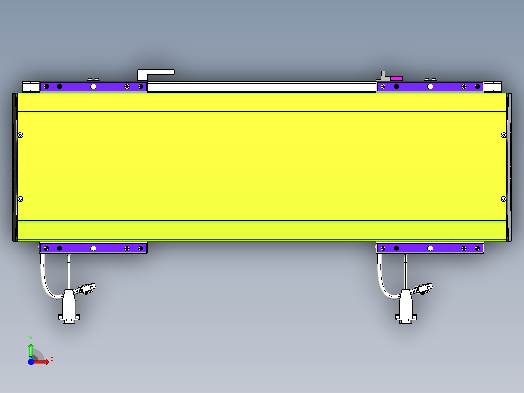 威洛博VL系列直线电机模组-2VL22H2-S300前视图
