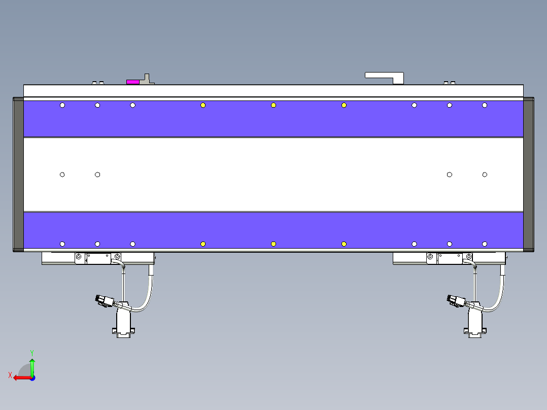 威洛博VL系列直线电机模组-2VL22H2-S300后视图