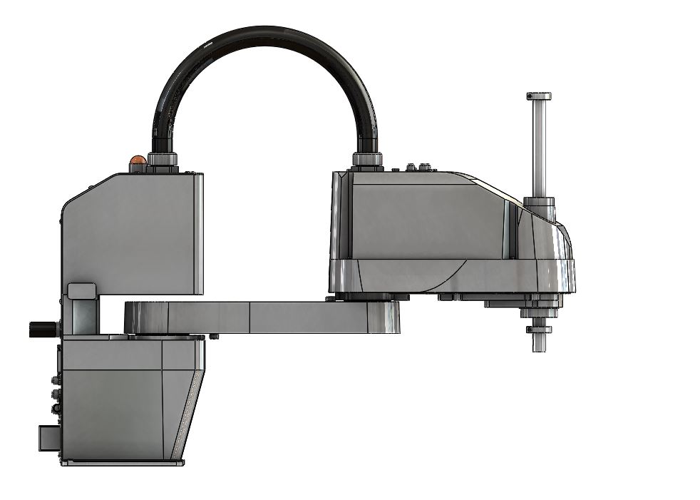 SCARA机器人3d图纸+2d装配图 非标设计3d 四轴scara机械臂3d模型