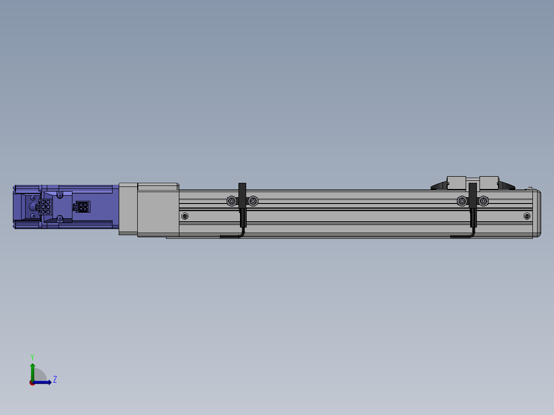 精密模组MY50-T10-200L-BC-P10B-C4-C左视图