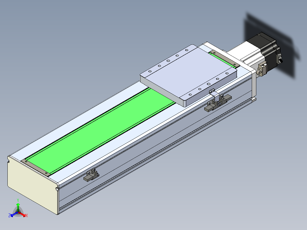 丝杠滑台-全封闭-EC17-Lx-C-S400-BC-P75-D3