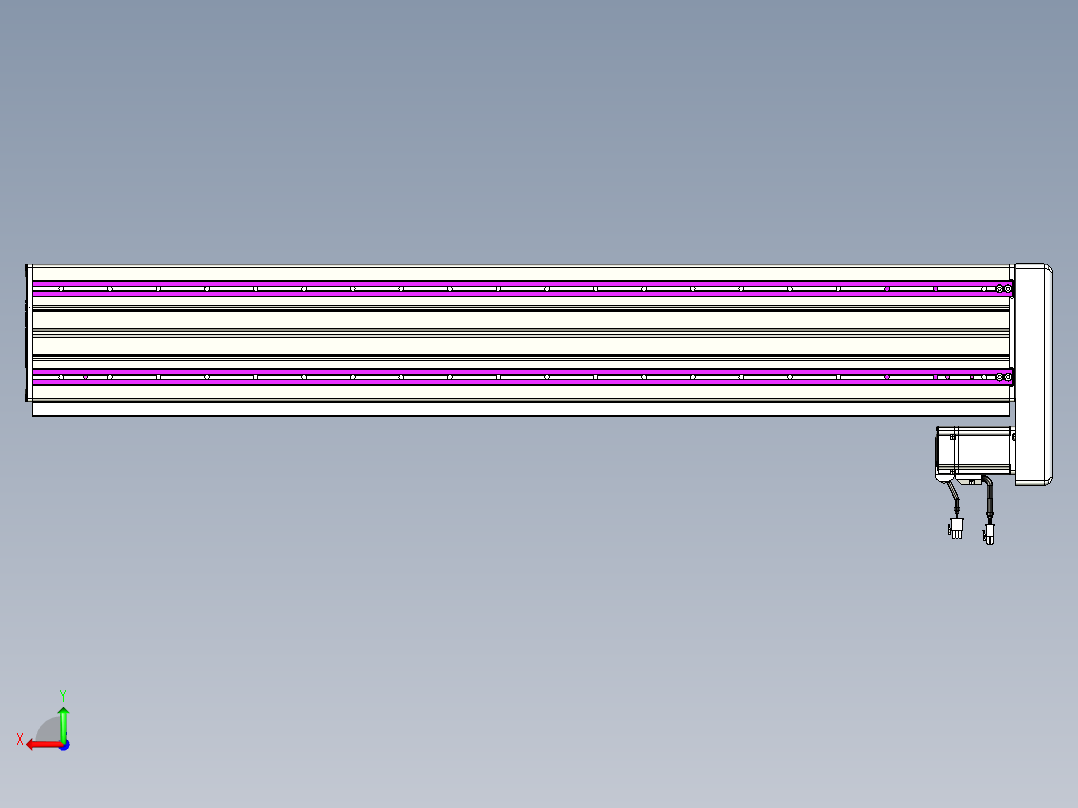 威洛博QF17-Lxx-C-S960-BL-ZP40-C3后视图