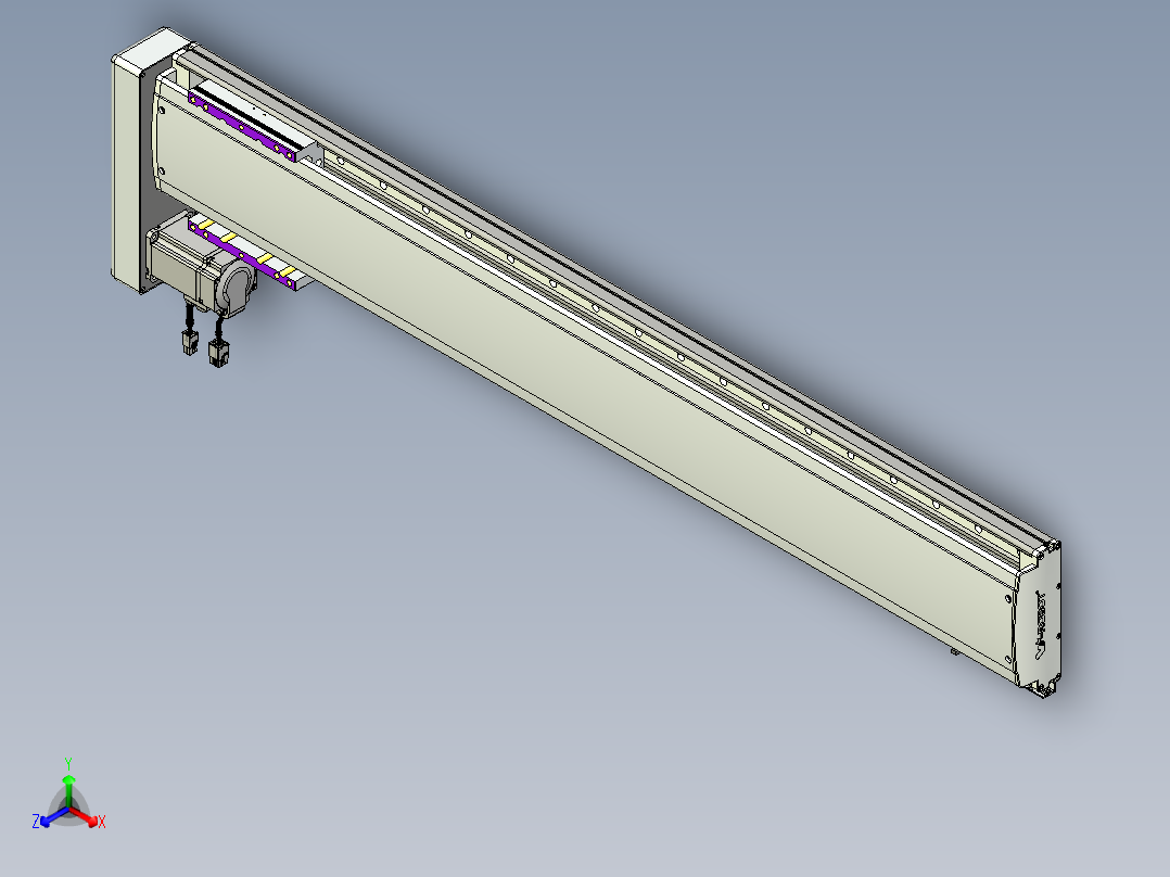 威洛博QF17-Lxx-C-S960-BL-ZP40-C3正等轴测图
