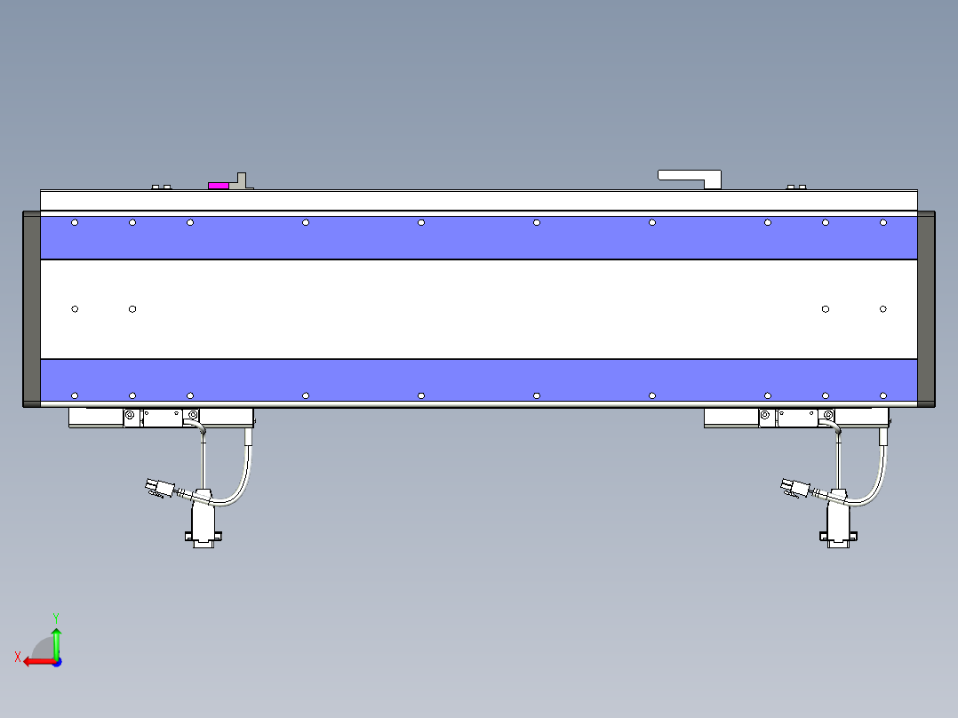 威洛博VL系列直线电机模组-2VL17E2-S350后视图