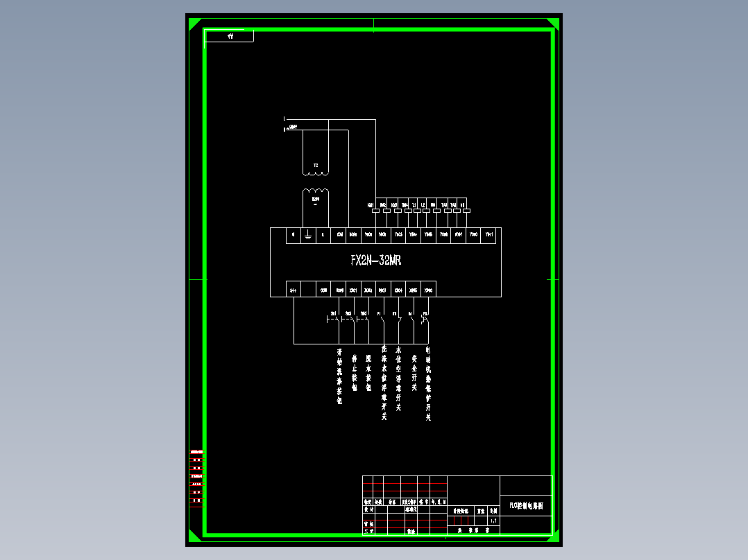 Q149-基于PLC的工业洗衣机控制系统的设计【三菱PLC】