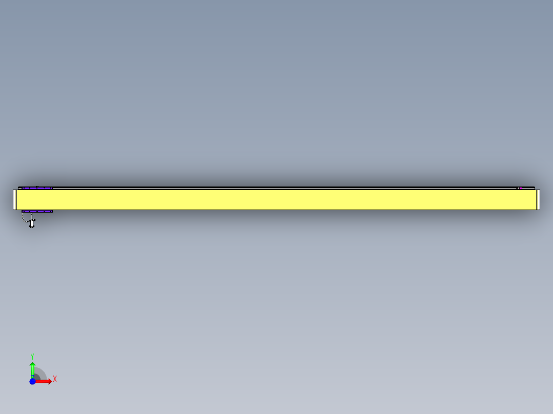 威洛博VL系列直线电机模组-VL14S3-S3300前视图