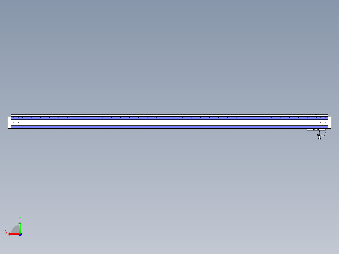 威洛博VL系列直线电机模组-VL14S3-S3300后视图