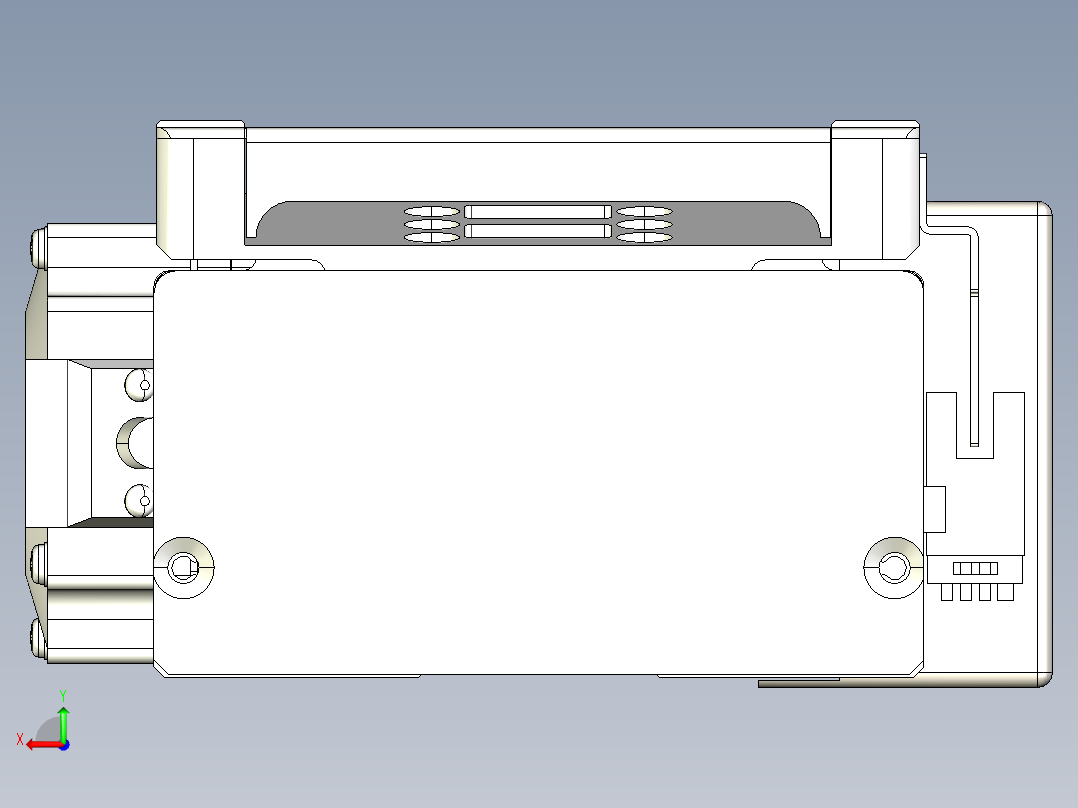 同步带全封闭直线模组TPA-HCB-105D-90-L800-ML-C-P20-N3后视图