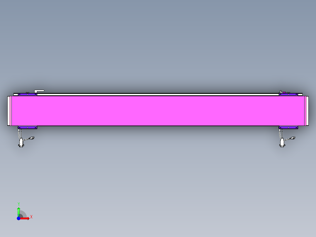 威洛博VL系列3d模型模组2VL17E1Y-S1350前视图