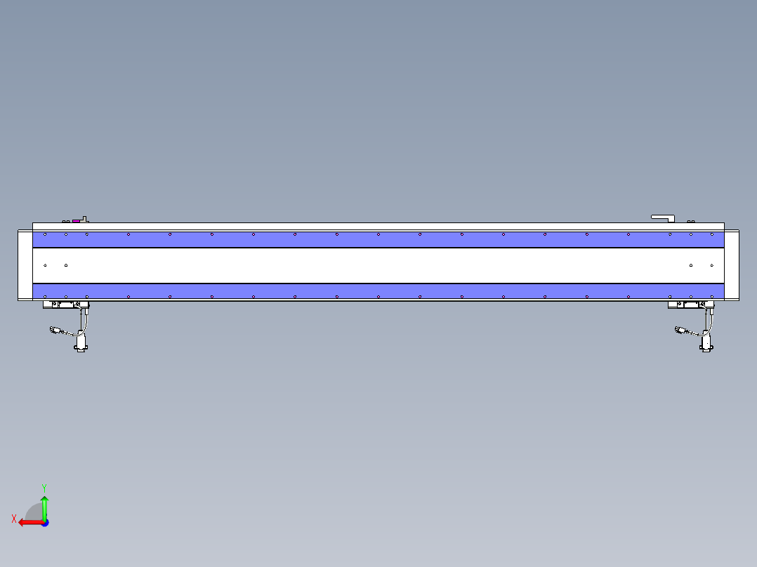 威洛博VL系列3d模型模组2VL17E1Y-S1350后视图