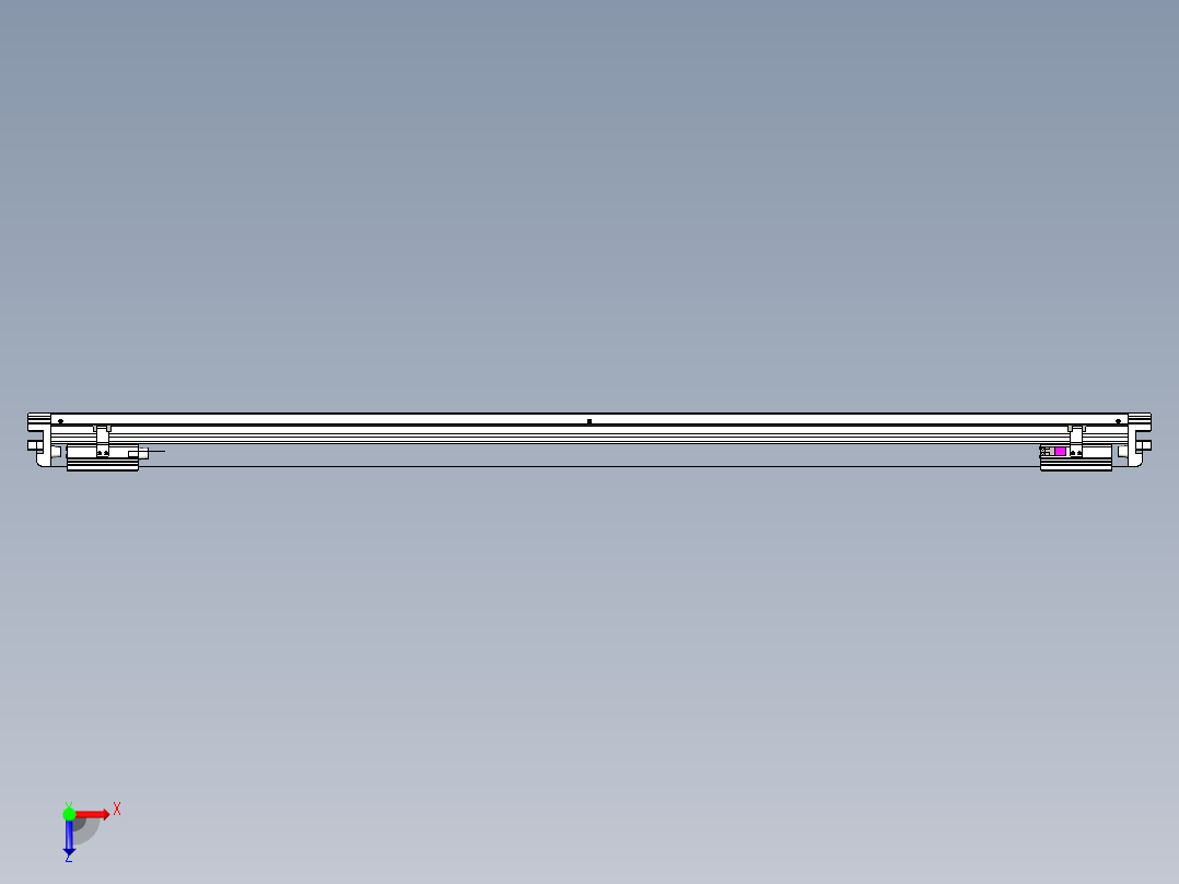 威洛博VL系列3d模型模组2VL17E1Y-S1350俯视图