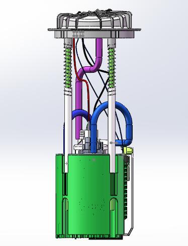 燃油泵结构图sw18可编辑