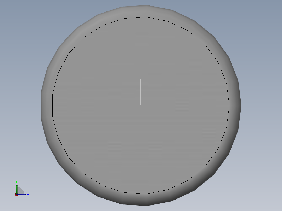 GB882销轴B型40×196左视图