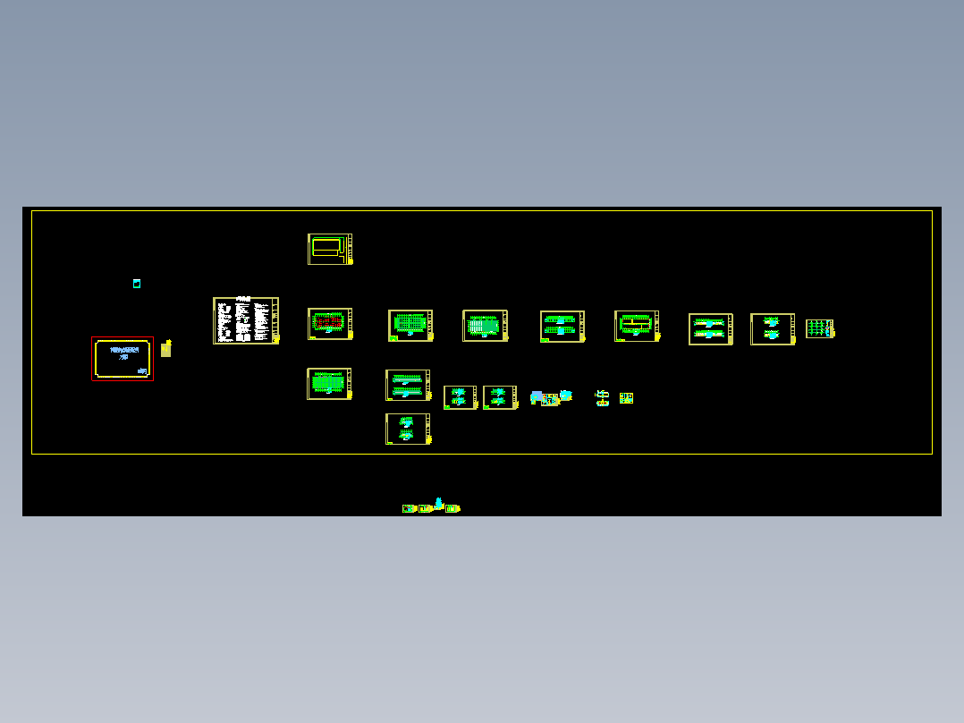 建东石业公司钢结构工程CAD