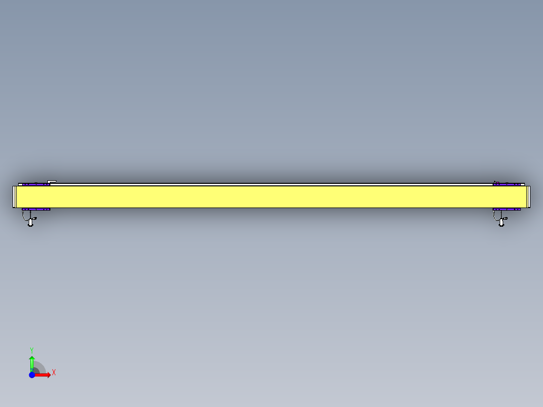 威洛博VL系列3d模型模组2VL14S2Y-S2850前视图