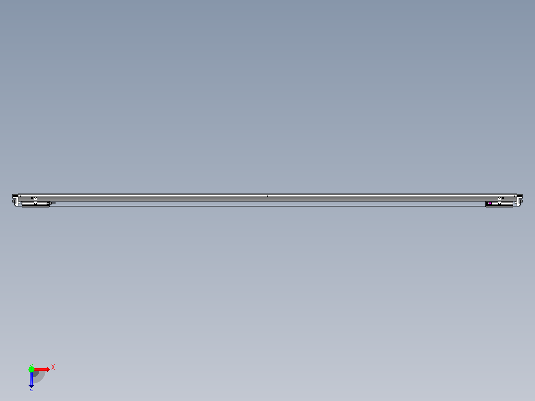 威洛博VL系列3d模型模组2VL14S2Y-S2850俯视图