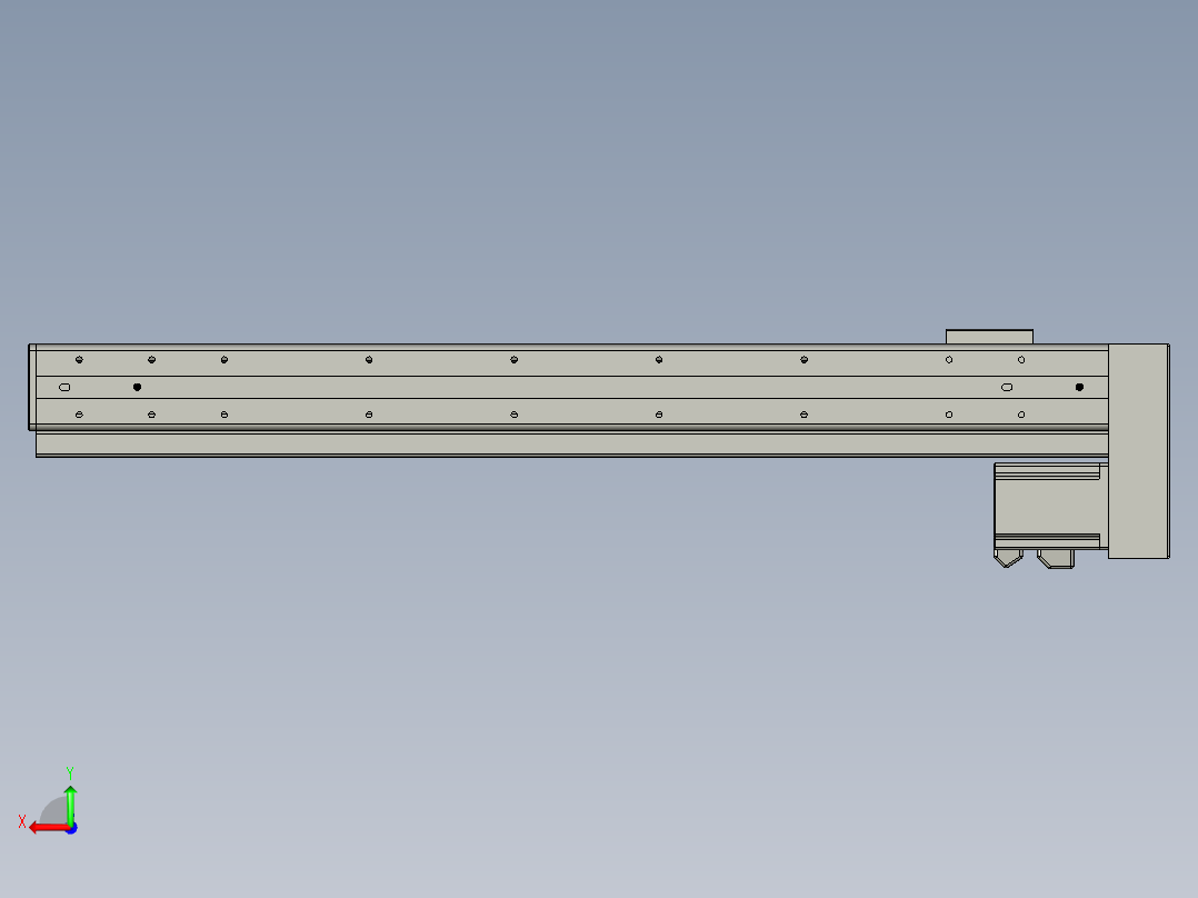 威洛博VF6-S550-BL后视图