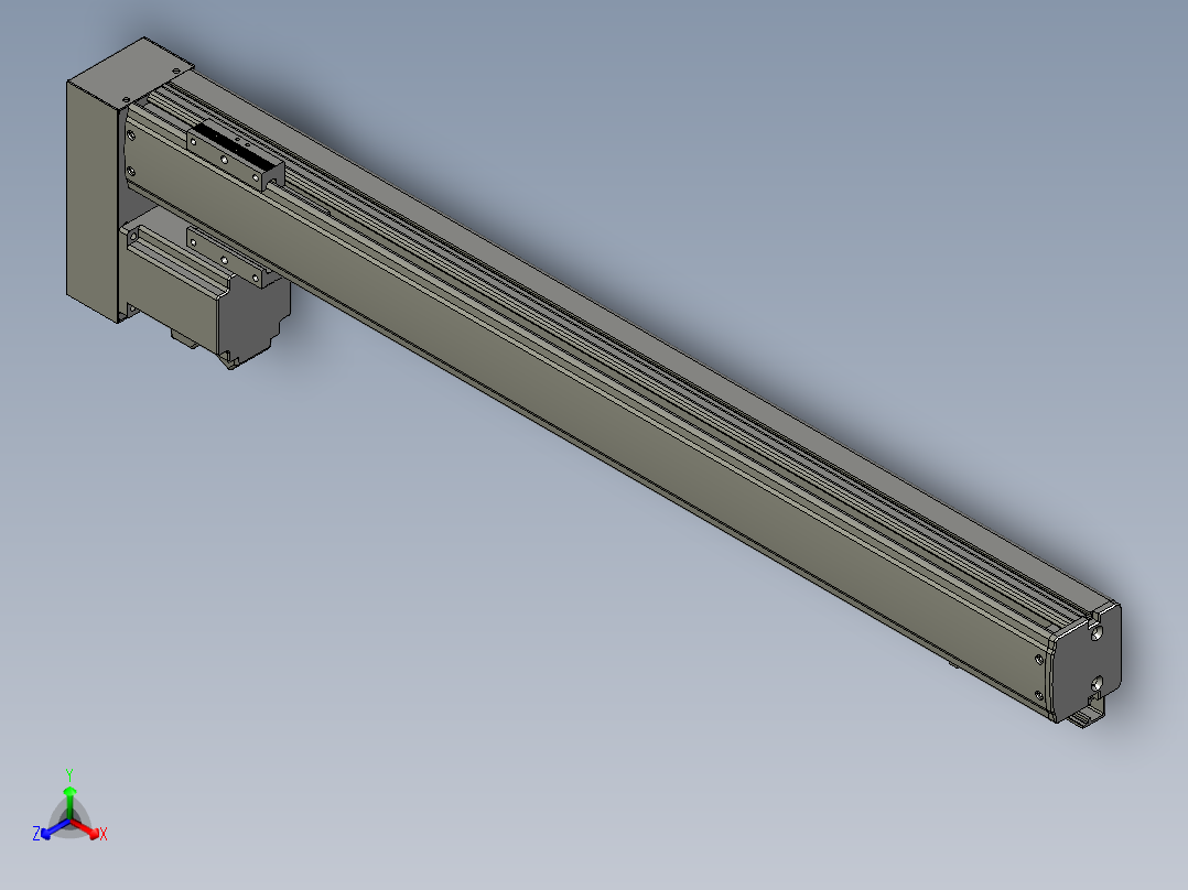 威洛博VF6-S550-BL正等轴测图