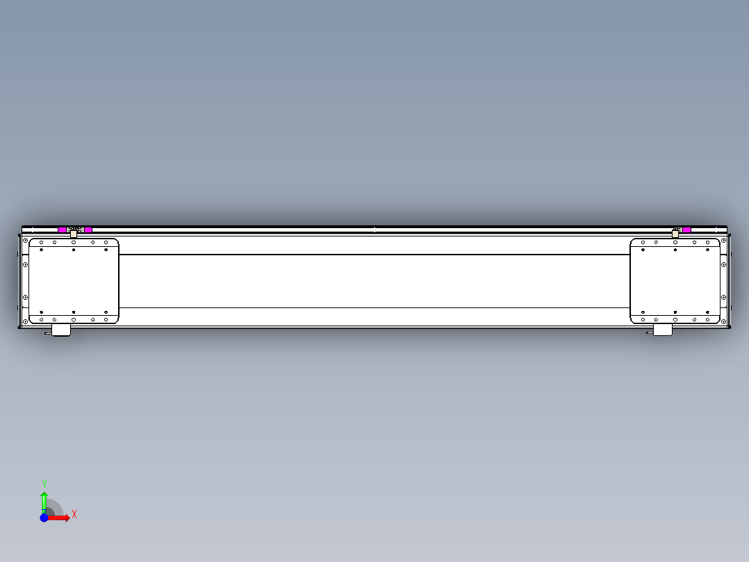 威洛博LC系列3d模型模组2LC22H2Y-S1150前视图