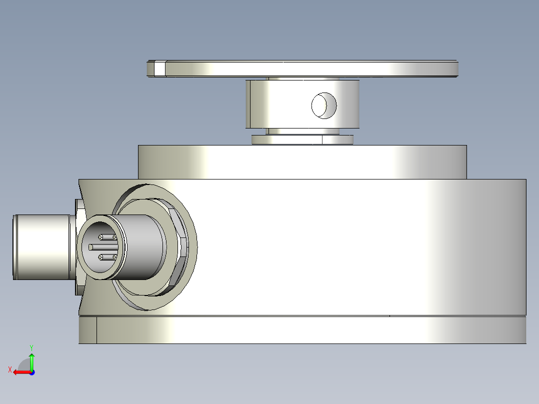 NOVOTECHNIK角度位移传感器IPX-7900 系列后视图