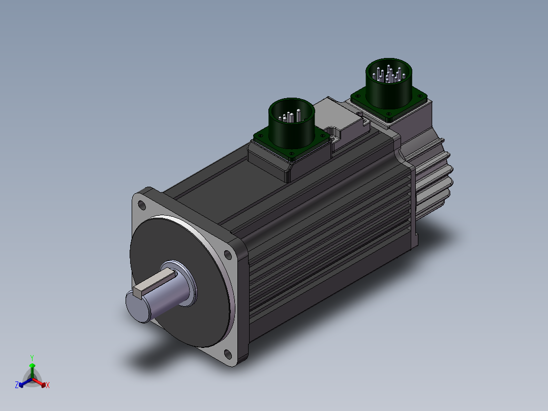 汇川伺服电机-MS1H2-10C30CB(D)-U(A)334Z（1000W绝对值低惯量中容量带抱闸）