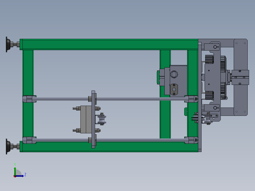 2023.02月-重力牵引式供料机sw18可编辑左视图