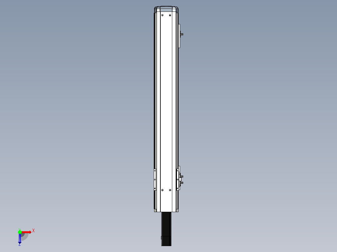 Toyo东佑达直线模组-ETH12-600-BC-100W+煞車俯视图