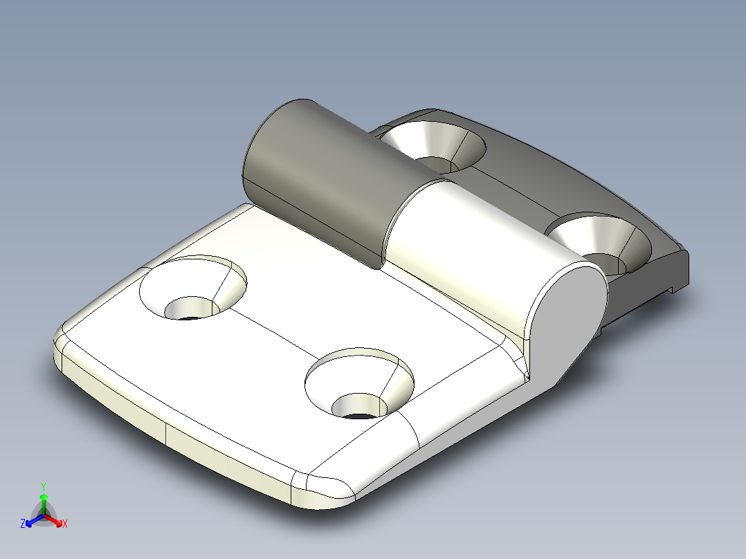 型材-KJN 25-45 DETACHABLE COMBI HINGE LEFT 095K2545L00