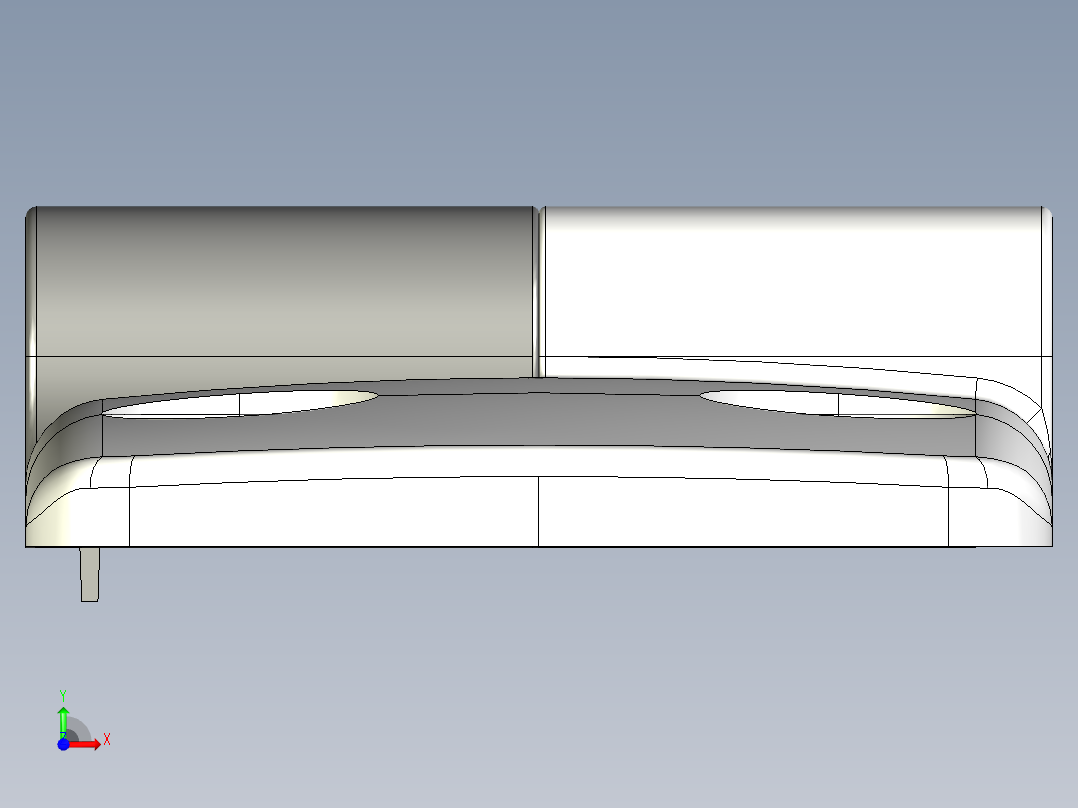 型材-KJN 25-45 DETACHABLE COMBI HINGE LEFT 095K2545L00前视图