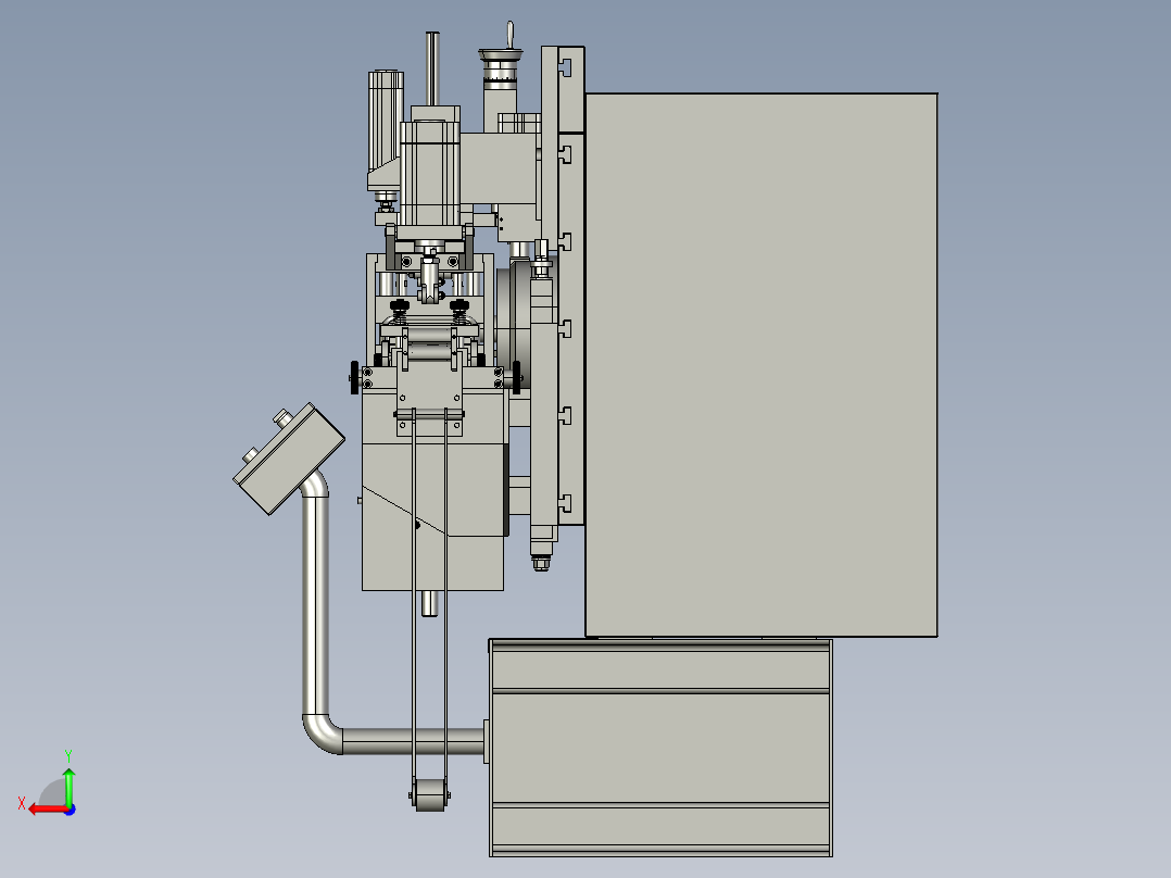 SS410 卷绕机后视图