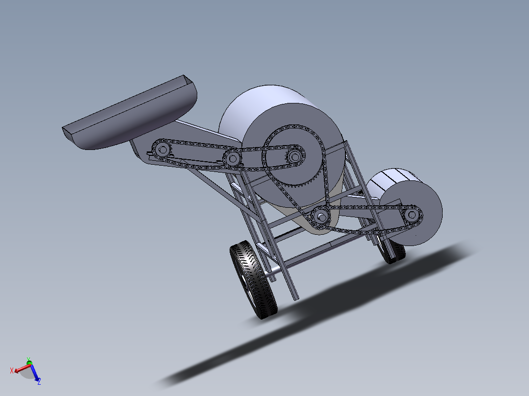 打瓜收获机破皮取籽机构的设计【三维SolidWorks】