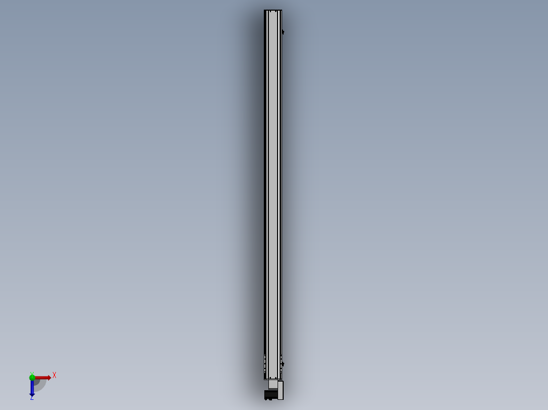 精密模组MT140-L110-2500-R-M40-C4俯视图