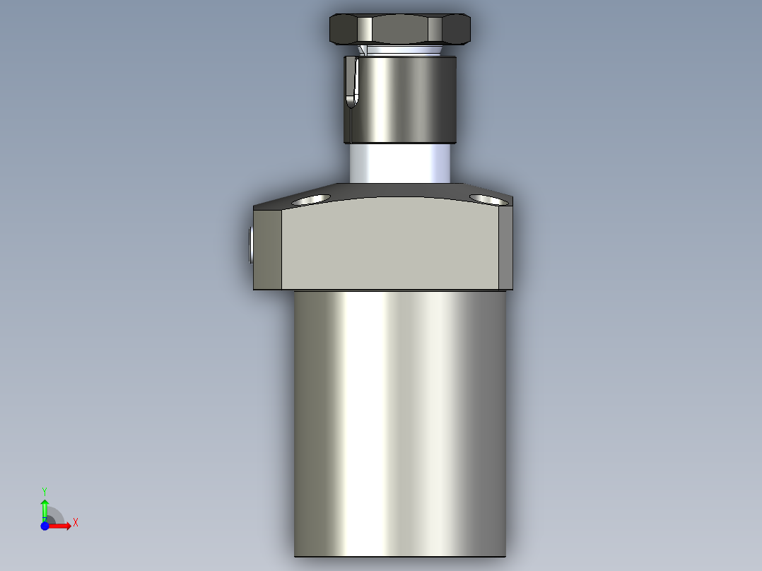 KOSMEKLHS0750-GR-Y30多系列多零件图纸模型前视图